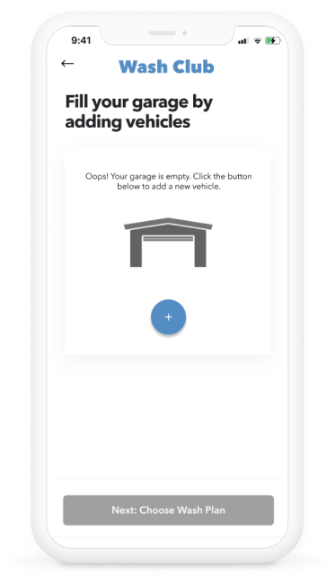 App enter account details