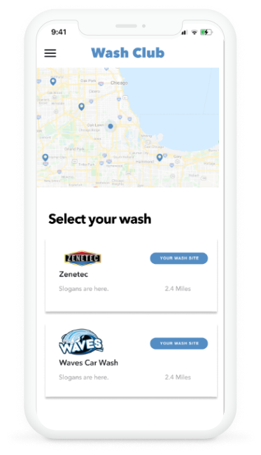 checkout screen